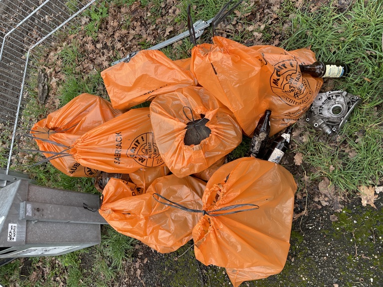 Dieser Dreck ist schon mal weg!